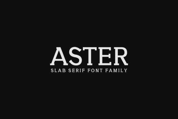 Aster Family: A Timeless Serif Font for Editorial Design
