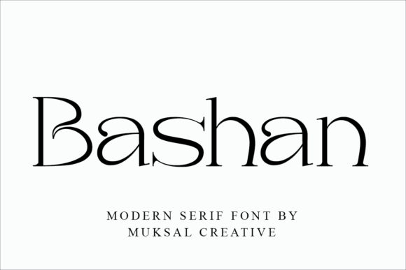 Bashan: A Modern Serif Font for Thoughtful Editorial Design