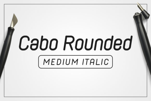 Cabo Rounded Medium Italic for Modern Branding Projects