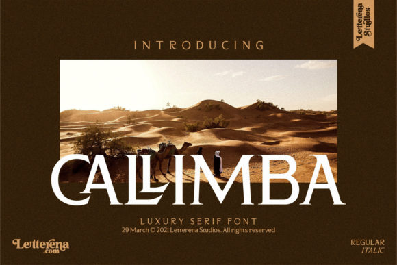 Callimba: A Serif Font with a Timeless Touch