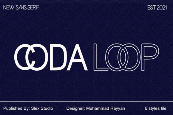 Coda Loop: A Modern Sans Serif Font for Handmade Creations