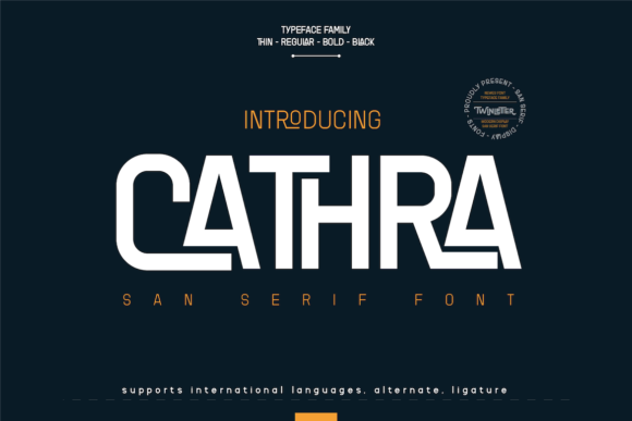 Designing a Launch with Cathra: A Modern Font for Digital Campaigns