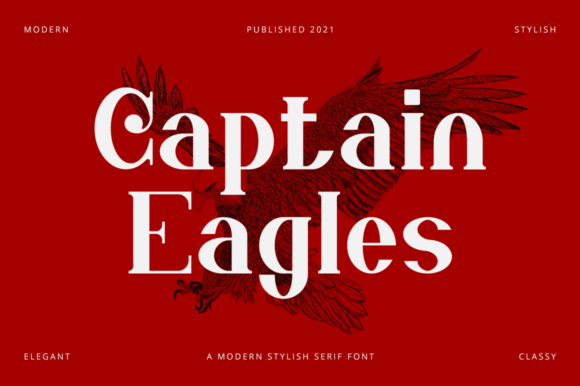 Enhance Your Editorial Design with Captain Eagles Serif Font