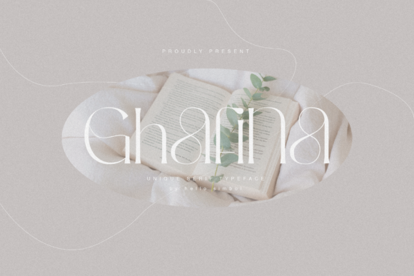 Ghafina: A Serif Font That Elevates Handmade Creations