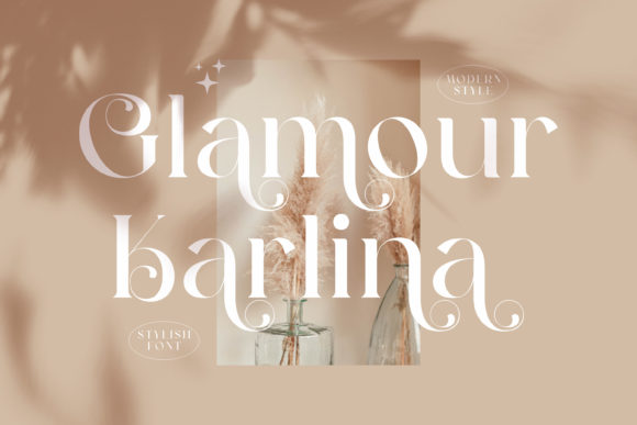 Glamour Karlina Serif Font for Editorial Design