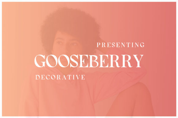 Goosberry Serif Font for Professional Branding