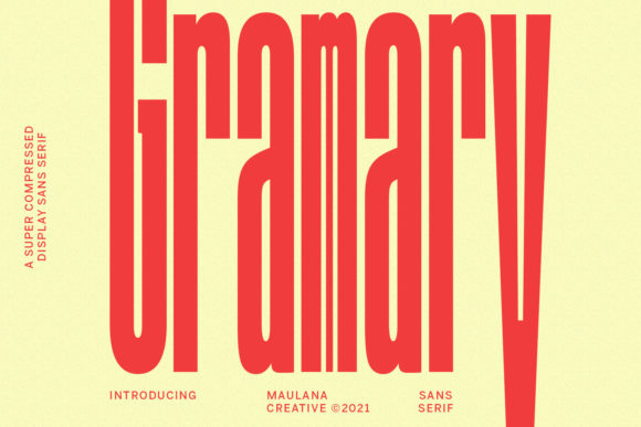 Gramary: A Modern Sans Serif Font for Handmade Creations