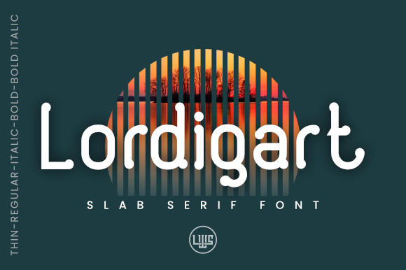 Lordigart: The Modern Slab Serif Font That Elevates Campaign Design