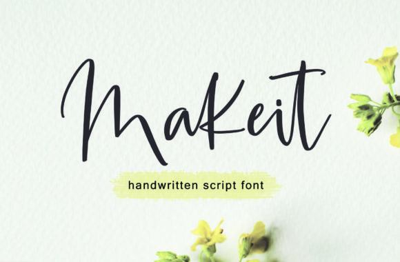 Makeit Font for Captivating Digital Designs