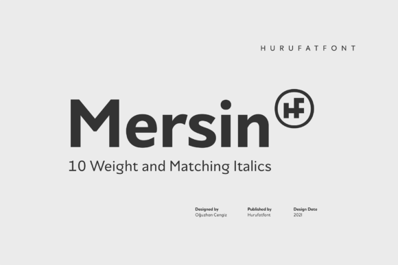 Mersin: A Modern Sans Serif Font for Small Business Branding
