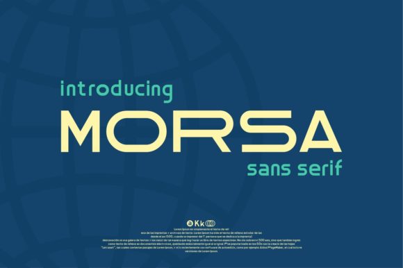 Morsa: A Modern Sans Serif Font for Editorial Design