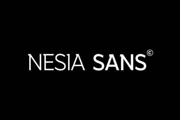 Nesia Sans: A Modern Slab Serif for Creative Makers