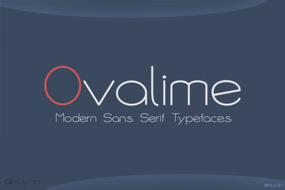 Ovalime: A Modern Sans Serif Font for Editorial Clarity
