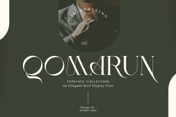 Qomarun: A Luxurious Serif Font for Modern Branding