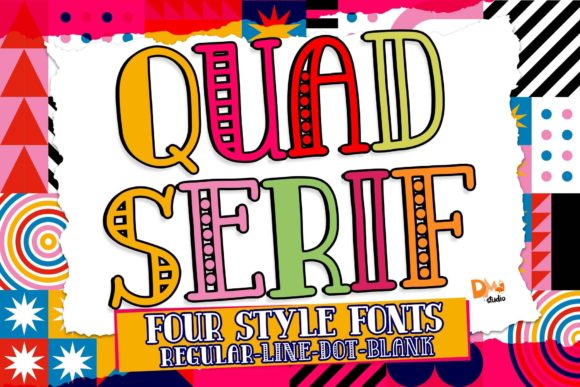 Quad Serif: A Playful Font That Boosts Brand Identity