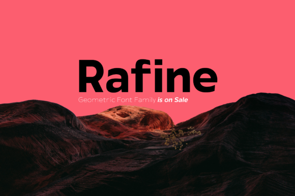 Rafine: A Modern Sans Serif Font for Creative Projects