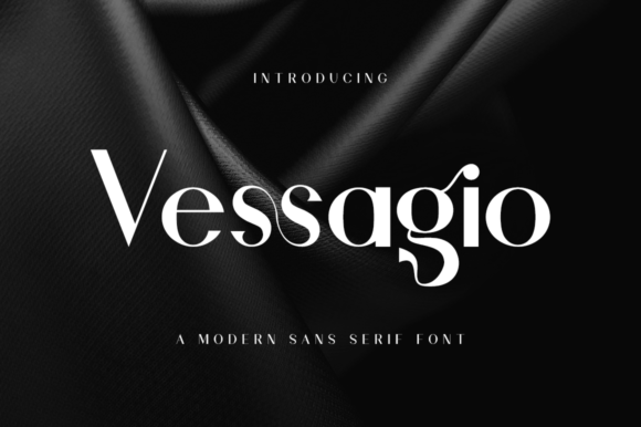 Vessagio: A Modern Sans Serif Font for Branding