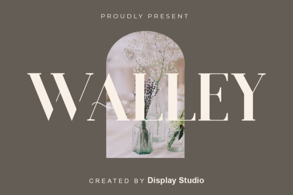 Walley: A Sleek Serif Font for Modern Branding